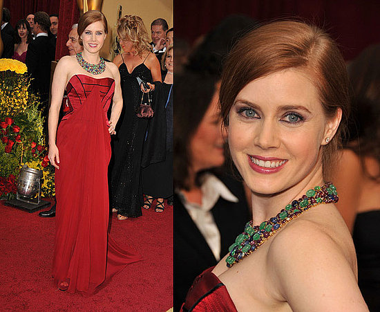 Amy Adams in red